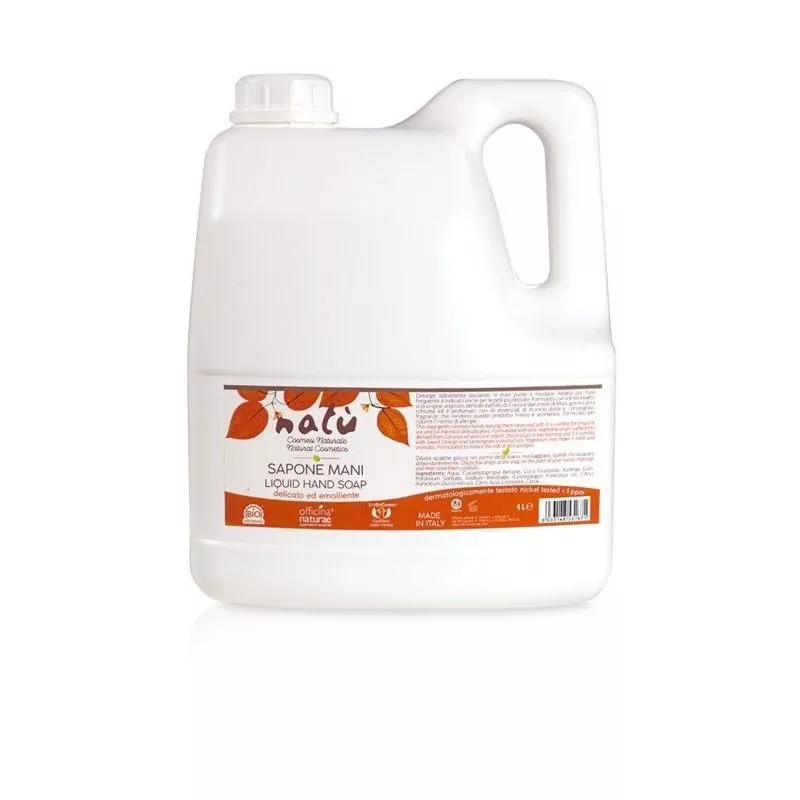Tekuté mýdlo na ruce "Natú" Officina Naturae - 4000 ml Tekuté mýdlo na ruce "Natú" Officina Naturae - 4000 ml