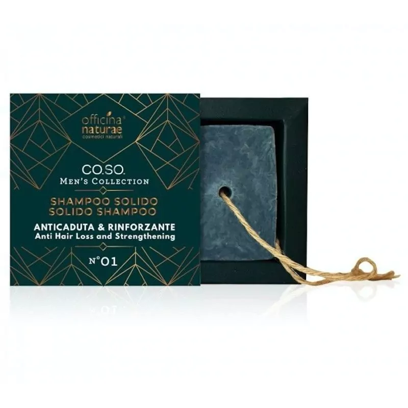 Pánský tuhý šampon proti vypadávání vlasů "N°01" Officina Naturae - 50 g Pánský tuhý šampon proti vypadávání vlasů "N°01" Officina Naturae - 50 g