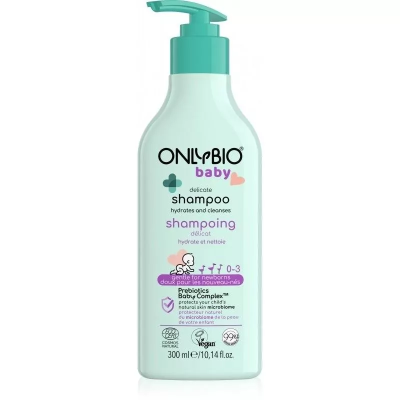 Jemný šampon pro miminka OnlyBio - 300 ml Jemný šampon pro miminka OnlyBio - 300 ml