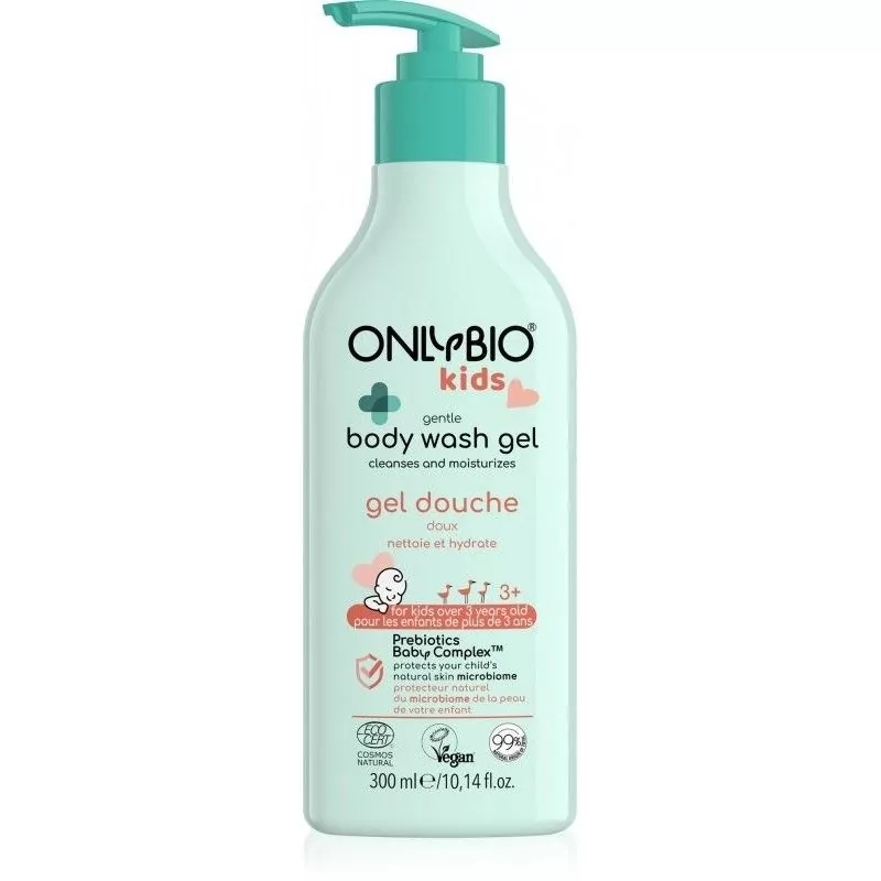 Jemný mycí gel pro děti od 3 let s jemnou vůní OnlyBio - 300 ml Jemný mycí gel pro děti od 3 let s jemnou vůní OnlyBio - 300 ml