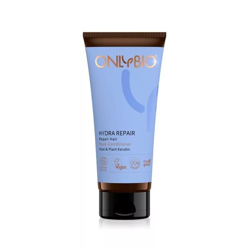 Maska na suché a poškozené vlasy s keratinem "Hydra Repair" OnlyBio - 200 ml Maska na suché a poškozené vlasy s keratinem "Hydra Repair" OnlyBio - 200 ml