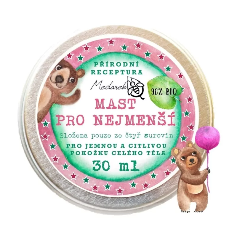 Mast pro nejmenší Medarek - 30 ml Mast pro nejmenší Medarek - 30 ml
