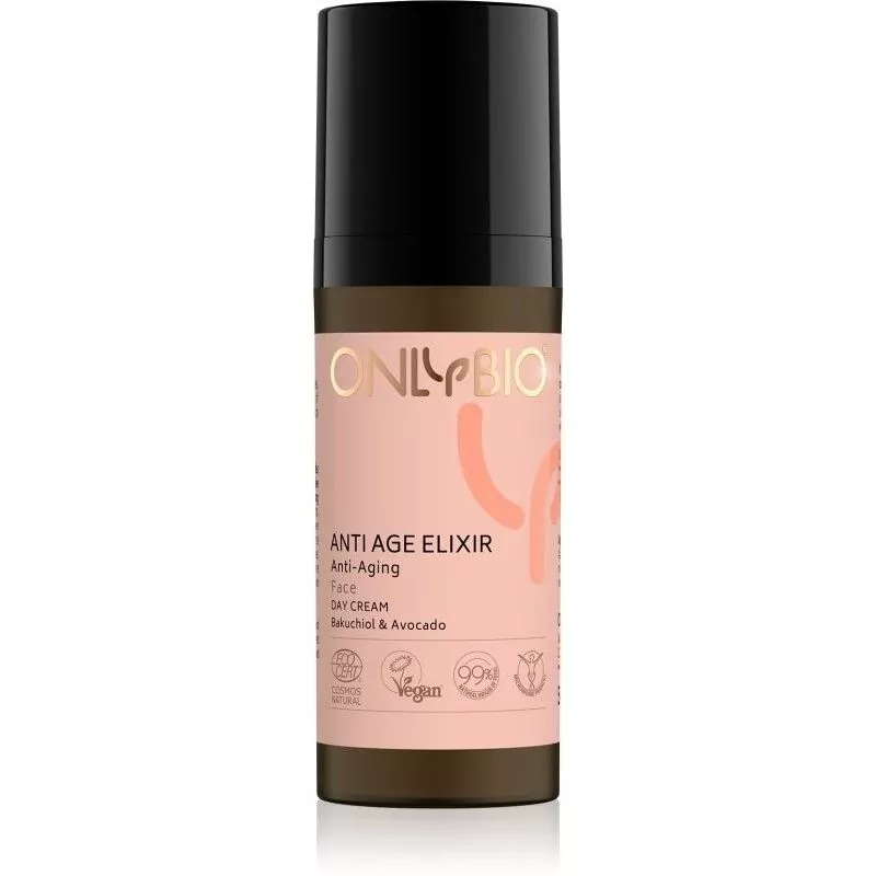Omlazující denní pleťový krém "Anti Age Elixir" OnlyBio - 50 ml Omlazující denní pleťový krém "Anti Age Elixir" OnlyBio - 50 ml