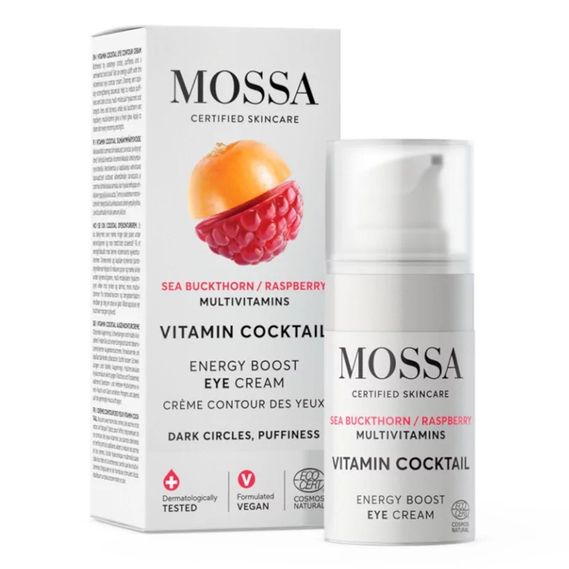 Energizující intenzivní oční krém (Vitamínový koktejl) Mossa - 15 ml Energizující intenzivní oční krém (Vitamínový koktejl) Mossa - 15 ml