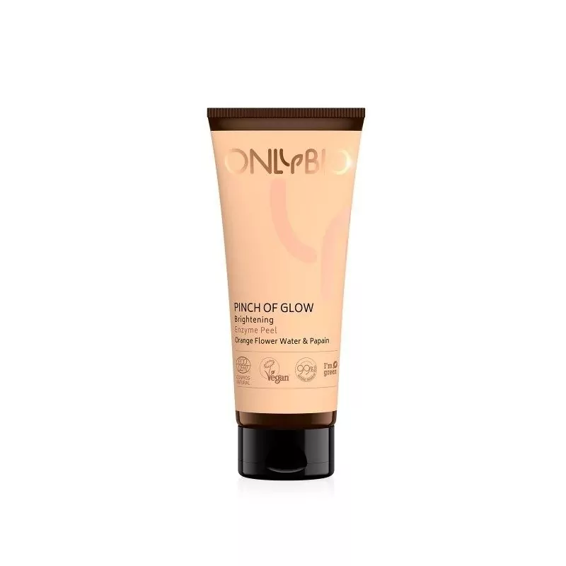 Rozjasňující enzymatický peeling s papainem "Pinch of Glow" OnlyBio - 75 ml Rozjasňující enzymatický peeling s papainem "Pinch of Glow" OnlyBio - 75 ml