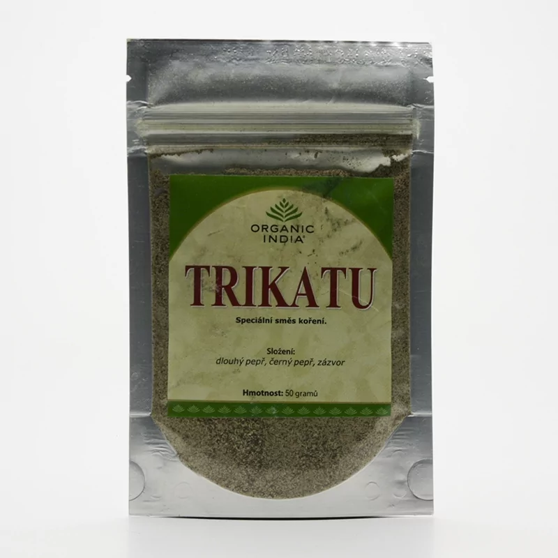 Trikatu směs koření BIO Organic India - 50 g Trikatu směs koření BIO Organic India - 50 g