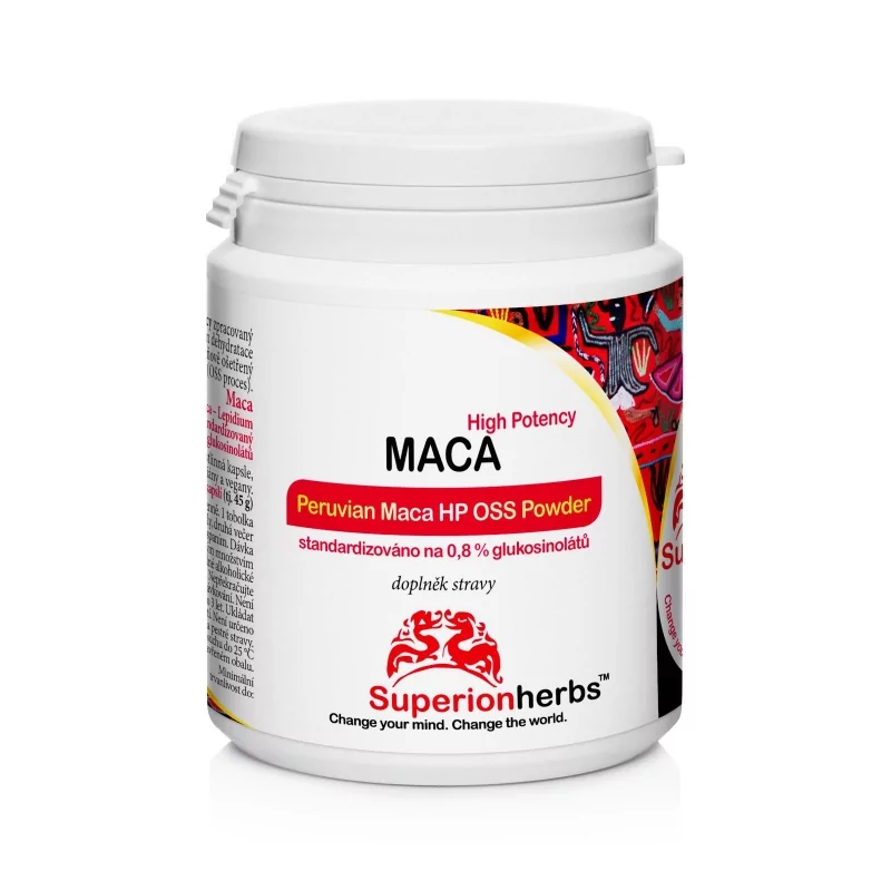 Maca (kapsle) Superionherbs - 90 ks, 45 g Maca (kapsle) Superionherbs - 90 ks, 45 g