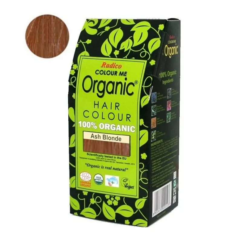 Přírodní barva na vlasy (odstín popelavá blond) BIO Radico - 100 g Přírodní barva na vlasy (odstín popelavá blond) BIO Radico - 100 g