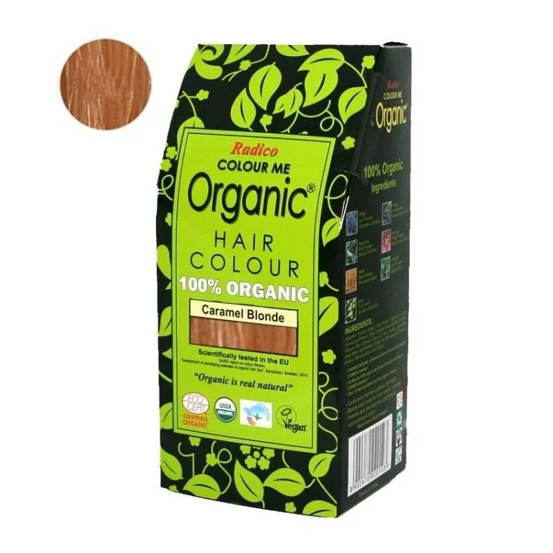 Prírodná farba na vlasy (odtieň karamelový) BIO Radico - 100 g Prírodná farba na vlasy (odtieň karamelový) BIO Radico - 100 g