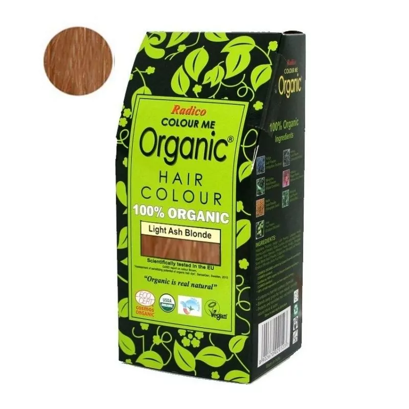 Přírodní barva na vlasy (odstín světlá popelavá blond) BIO Radico - 100 g Přírodní barva na vlasy (odstín světlá popelavá blond) BIO Radico - 100 g