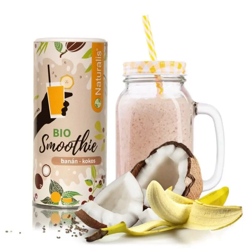 Smoothie Naturalis Banán a Kokos BIO - 180g Smoothie Naturalis Banán a Kokos BIO - 180g