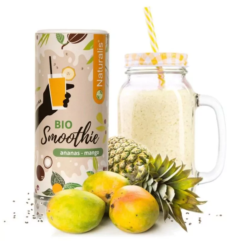 Smoothie Naturalis Ananas a Mango BIO - 180g Smoothie Naturalis Ananas a Mango BIO - 180g