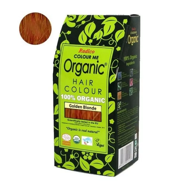 Prírodná farba na vlasy (odtieň zlatá blond) BIO Radico - 100 g Prírodná farba na vlasy (odtieň zlatá blond) BIO Radico - 100 g