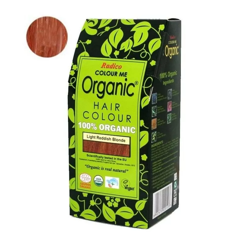Přírodní barva na vlasy (odstín světle načervenalá blond) BIO Radico - 100 g Přírodní barva na vlasy (odstín světle načervenalá blond) BIO Radico - 100 g