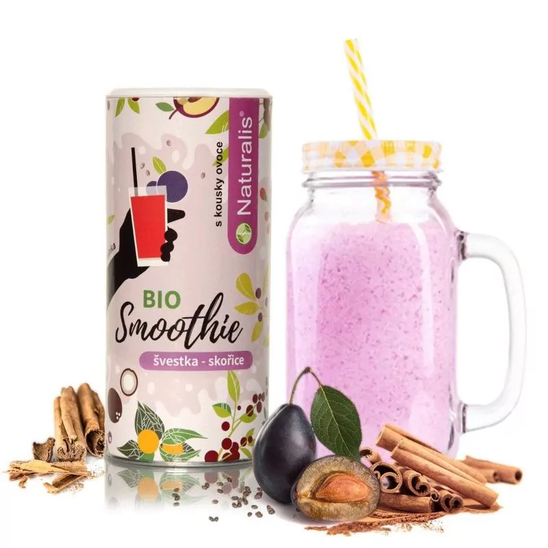 Smoothie Naturalis Skořice a Švestka BIO - 180g Smoothie Naturalis Skořice a Švestka BIO - 180g
