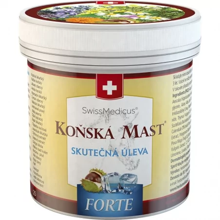 Koňská mast Forte chladivá Herbamedicus - 500 ml