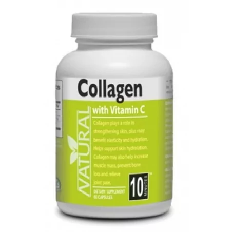Kolagen + C + kyselina hyaluronová Natural SK - 60 kapslí