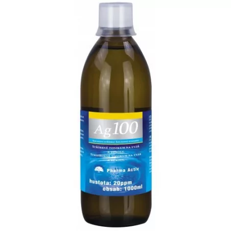 Koloidní stříbro Ag 100 (20ppm) Pharma Activ - 1000 ml