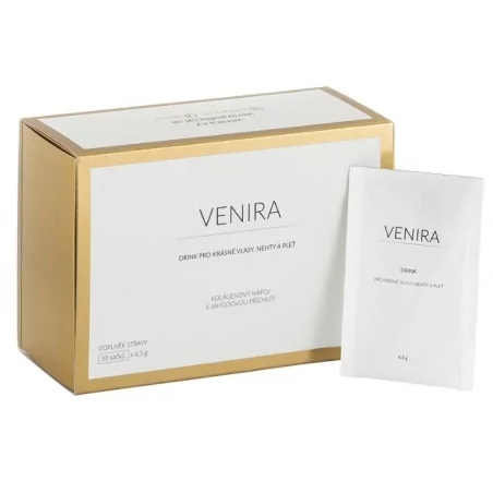 Drink / instantní kolagenový nápoj s jahodovou příchutí 30 x Venira - 6,3 g
