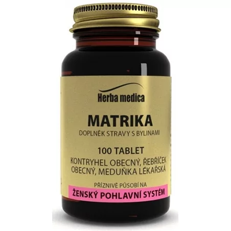 Matrika 50g / menstruační komfort HerbaMedica - 100 tablet