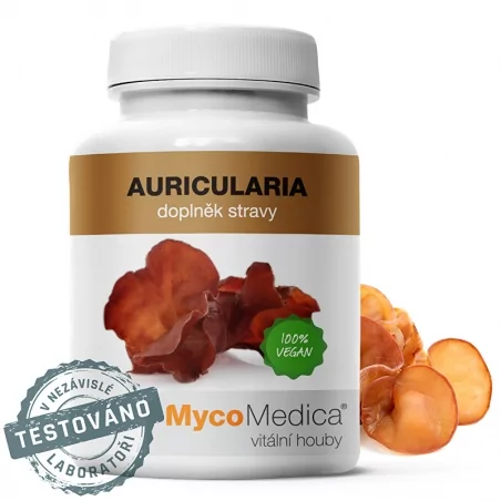 Auricularia MycoMedica - 90 kapslí