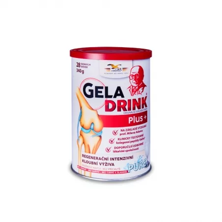 Plus Pure práškový nápoj Geladrink - 340 g