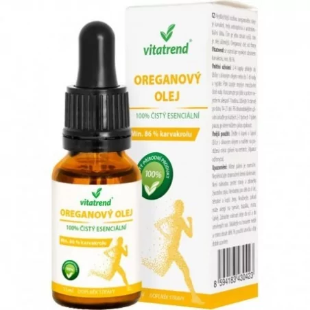 Oreganový olej 100% čistý Vitatrend - 30 ml