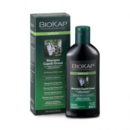 Šampon pro mastící se vlasy Biokap - 200 ml