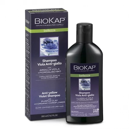 Šampon s neutralizací žlutých tónů Biokap - 200 ml