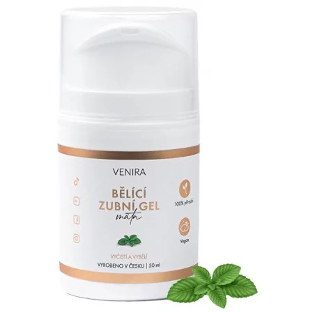Bělící zubní gel máta Venira - 50 ml