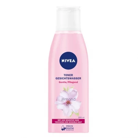 Zklidňující čisticí pleťová voda pro suchou a citlivou pleť Nivea - 200 ml