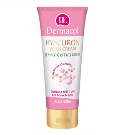 Jemný čisticí krém 3D Hyalluron Therapy (Wash Cream For Face & Eyes) Dermacol - 100 ml
