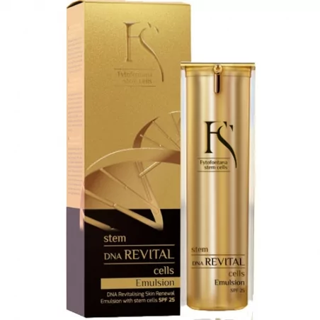 DNA Revital Emulsion / Emulze s kmenovými buňkami na obnovu pokožky a revitalizaci DNA SPF 25 Fytofontana Stem Cells - 30 ml