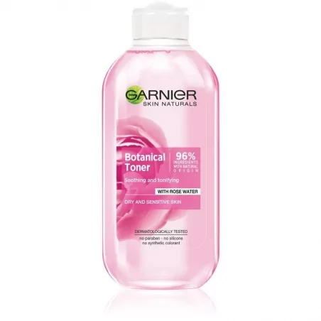 Pleťová voda pro suchou a citlivou pleť Botanical Toner (Soothing and Tonifying Water) Garnier - 200 ml