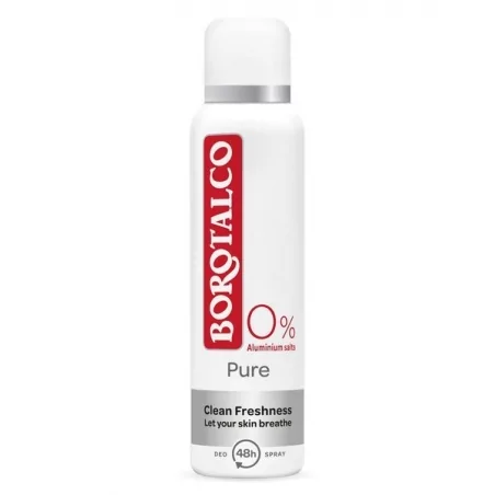 Deodorant ve spreji 48H Pure (Spray Deodorant) Borotalco - 150 ml