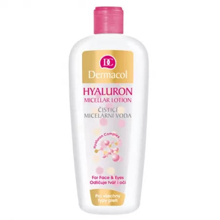 Čisticí micelární voda s kyselinou hyaluronovou Dermacol - 400 ml