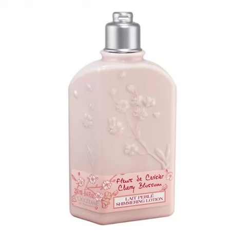 Třpytivé tělové mléko Cherry Blossom (Shimmering Lotion) L`Occitane en Provence - 250 ml