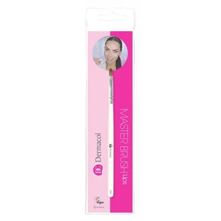 Kosmetický štětec na rty s pouzdrem a kartičkou D60 (Master Brush Lips) Dermacol
