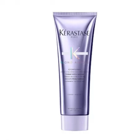 Intenzivní hloubková péče pro zesvětlené nebo melírované vlasy Blond Absolu Cicaflash (Intense Fortifying Treatment) Kérastase -