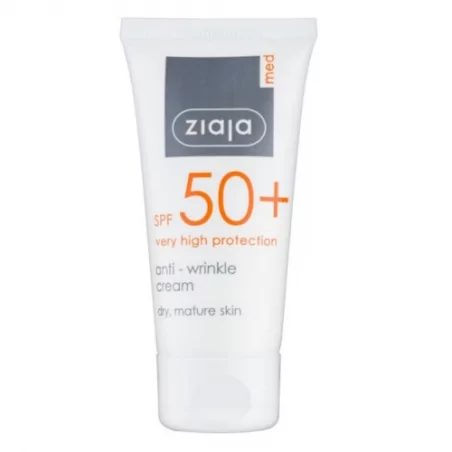Protivráskový krém na opalování SPF 50+ (Anti-Wrinkle Cream) Ziaja - 50 ml