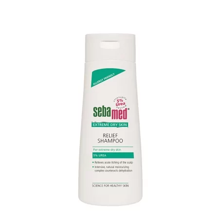 Zklidňující šampon s 5 % ureou Urea (Relief Shampoo) Sebamed - 200 ml