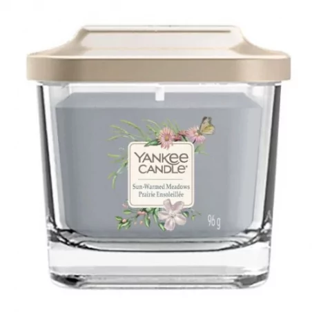 Aromatická svíčka malá hranatá Sun-Warmed Meadows Yankee Candle - 96 g