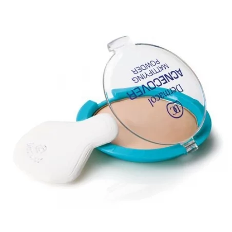 Matující pudr na problematickou pleť (Acnecover) Dermacol / Odstín: Honey - 11 g