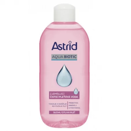 Zjemňující čisticí pleťová voda Aqua Biotic Astrid - 200 ml
