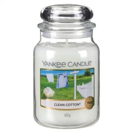 Aromatická svíčka Clean Cotton Yankee Candle - 623 g