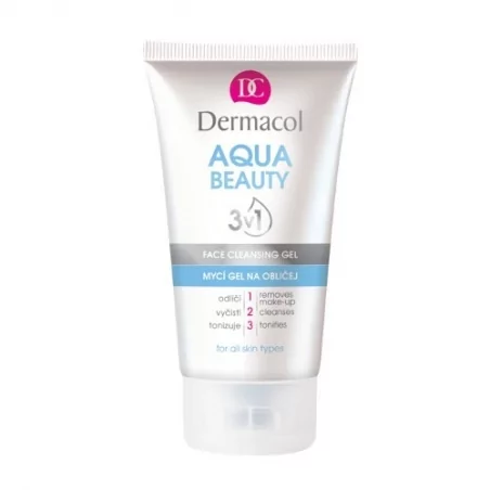 Mycí gel na obličej s mořskými řasami Aqua Beauty 3v1 (Face Cleansing Gel) Dermacol - 150 ml