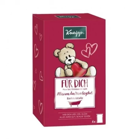 Sada dětské soli do koupele Kneipp - 4 x 60 g