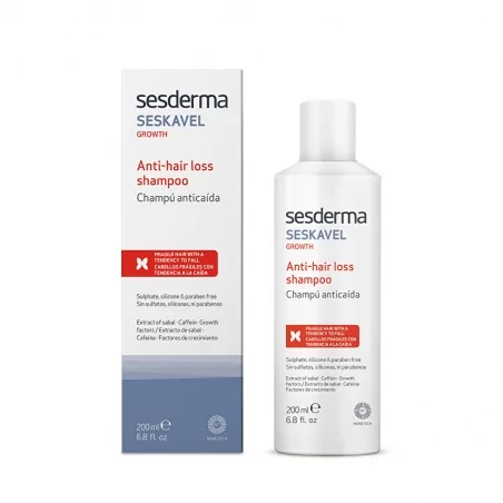 Preventivní péče proti vypadávání vlasů Seskavel (Anti-Hair Loss Shampoo) Sesderma - 200 ml