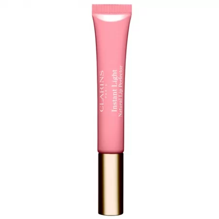 Lesk na rty Instant Light (Natural Lip Perfector) Clarins / Odstín: 07 Toffee Pink Shimmer - 12 ml