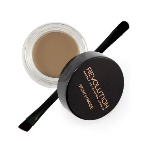 Voděodolná pomáda na obočí (Brow Pomade) Revolution / Odstín: Soft Brown - 2,5 g